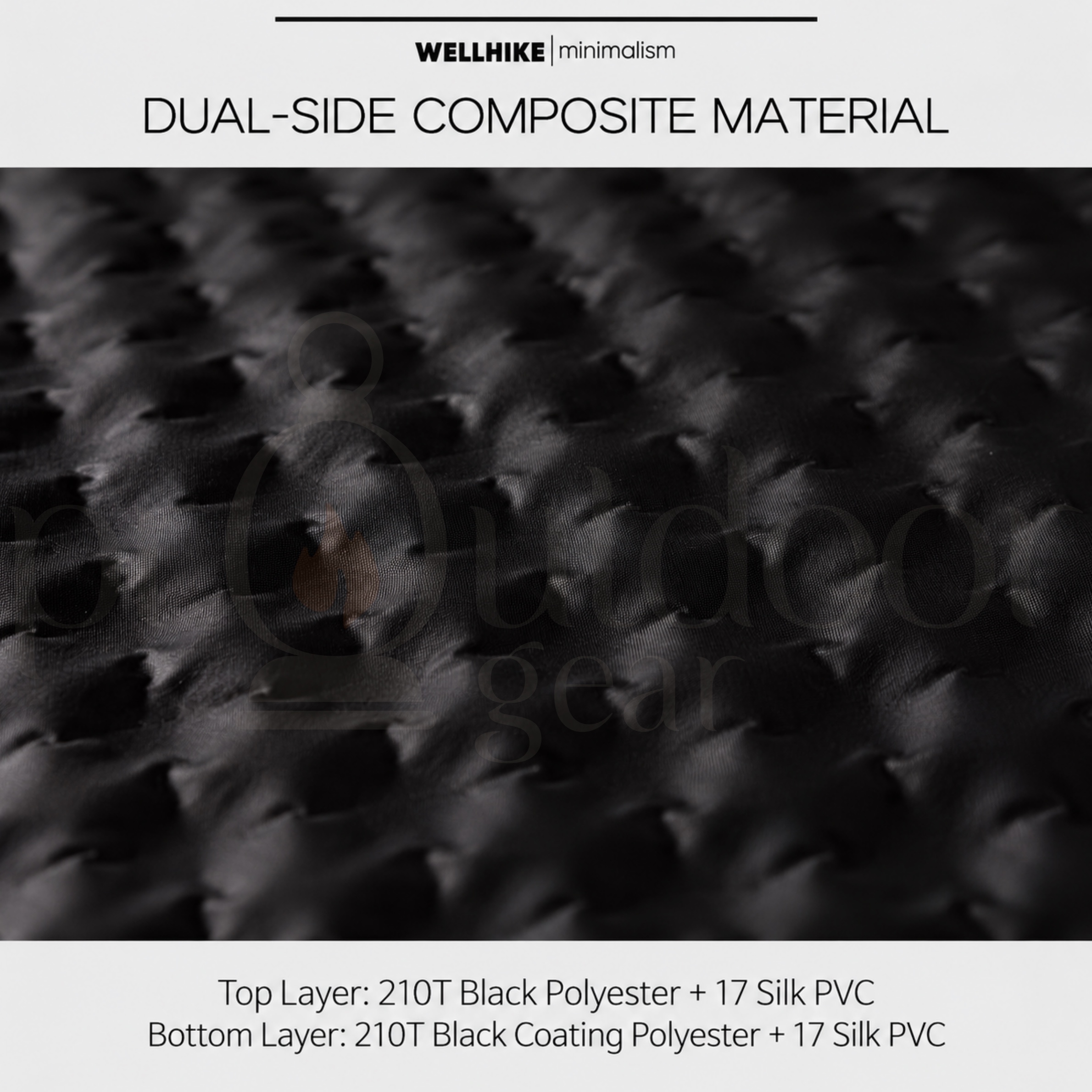 WELLHIKE Outdoor SWS Self Inflating Sleeping Pad Mattress Foldable Camping Tent Home Use