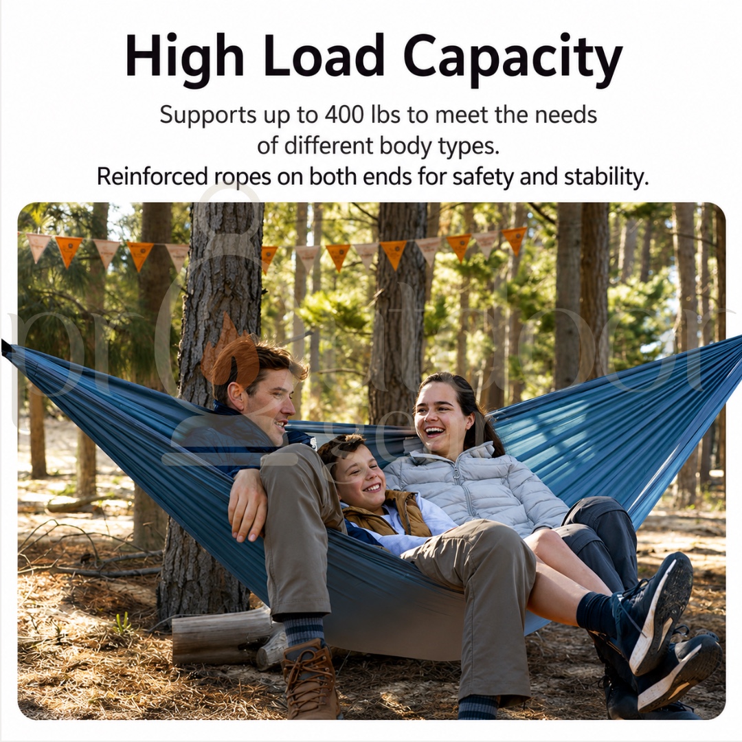 NATUREHIKE NH21DC011 Hammock Ultralight 600g Tear Resistant Fabric Anti-rollover Hanging