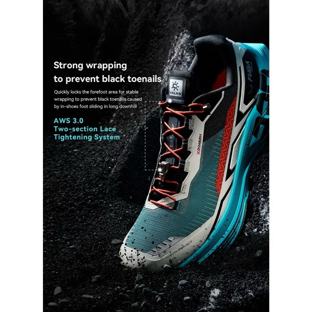 Kailas FUGA EX330 (Men) Trail Running Shoes for Ultra-Endurance Run