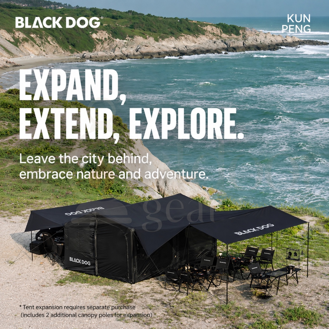 BLACKDOG Kunpeng Wings-Spreading Inflatable Tent Air Tent CBD2550WS012