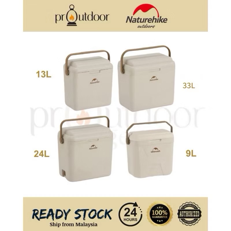 Naturehike CNK2300BS011 LingDu 24H Cooler Insulated Box Ice Freezer Picnic Refrigerator