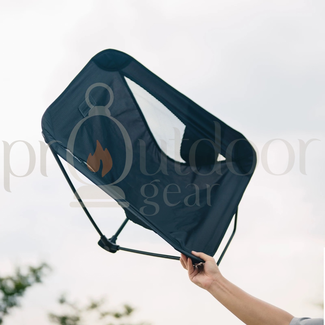 GOOUT SPRINGHILL Wavering Light Backpacking Chair Ultralight Folding Camping Chair 420D Nylon Portable Outdoor Chair 135KG