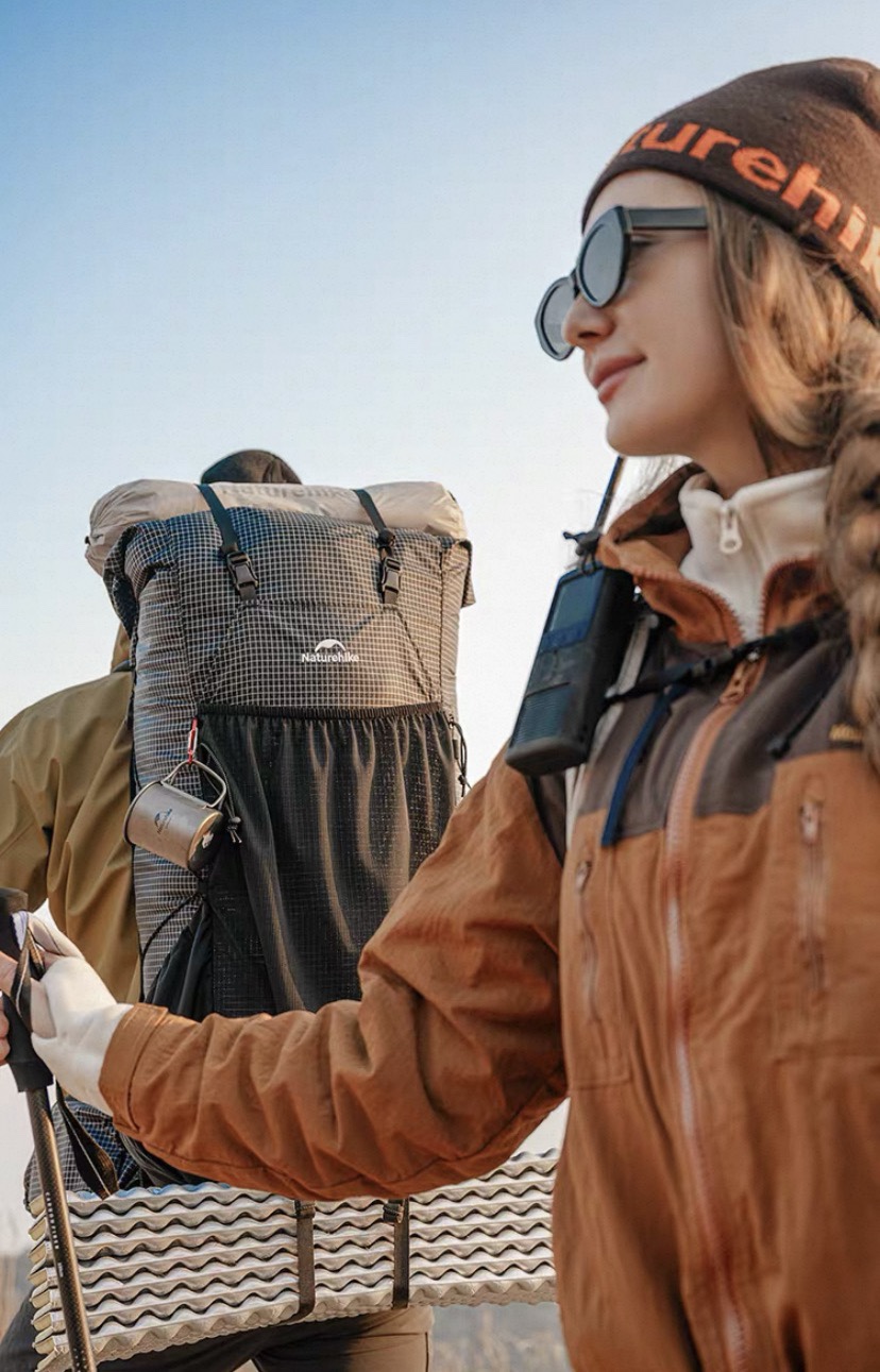 Naturehike Rock Series Hiking Backpack 2.0 Upgrade 30L 45L 60L Size M L Men Women Frame Support Camping Outdoor Travel