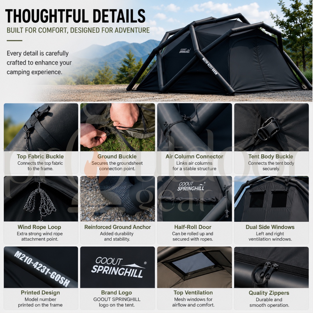GOOUT SPRINGHILL Sphere Fuxi Inflatable Dome Air Tent