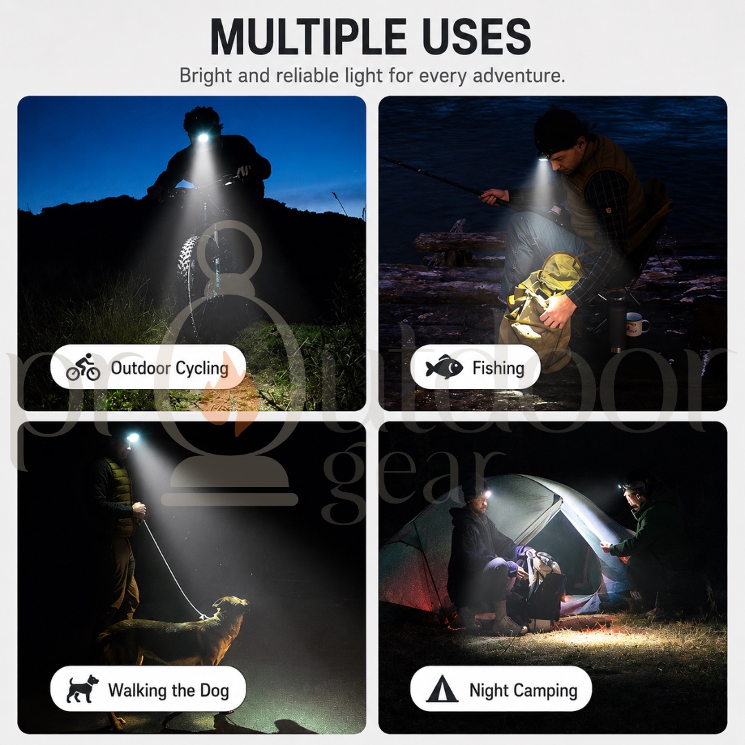 NATUREHIKE CNK2550ZM011 Xing ye Pro Headlamp IP65 Waterproof Ultralight 39g Rechargeable Outdoor Night Running Headlight