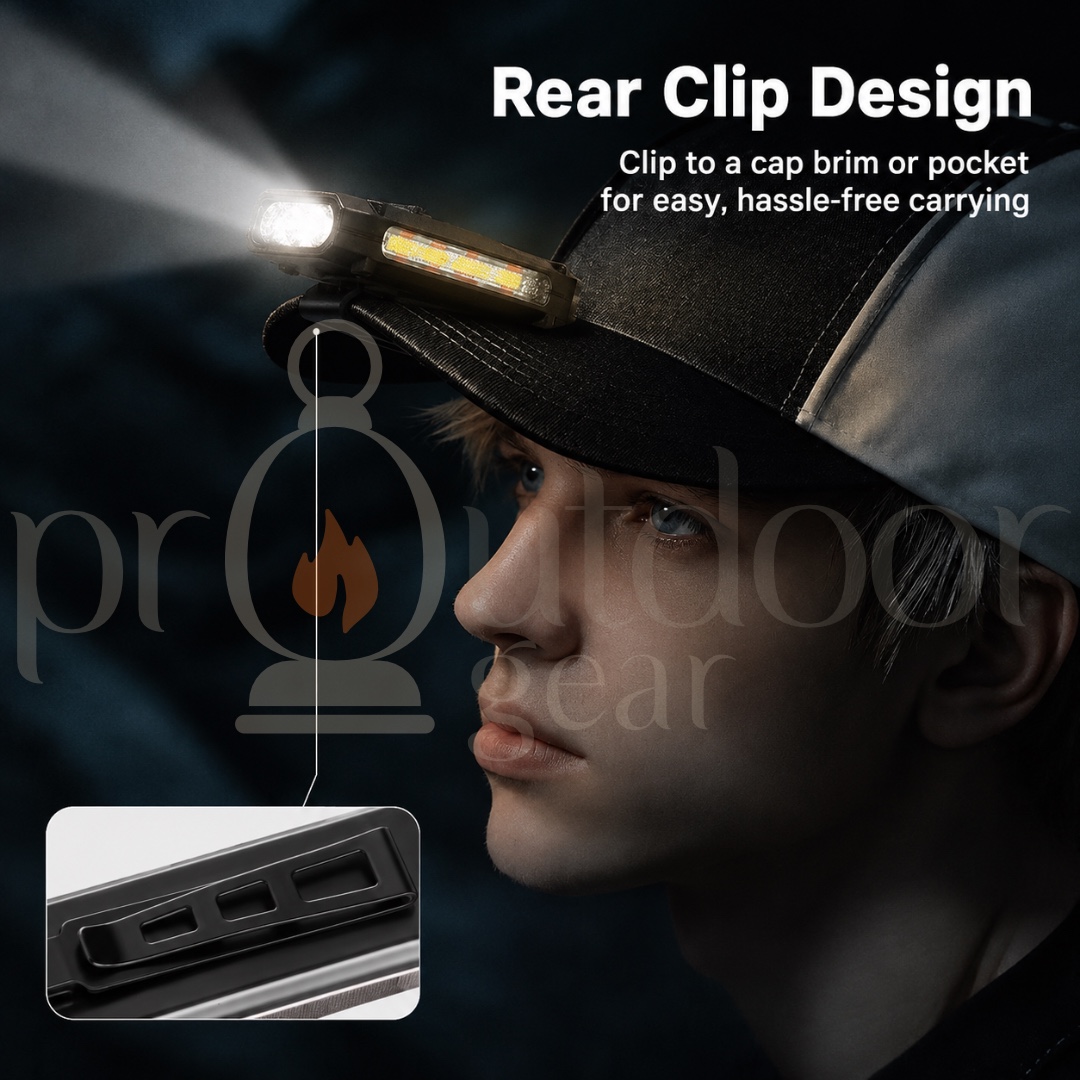BLACKDOG YeRen R2 Outdoor Portable Emergency Light, Tactical Strong Light Flashlight