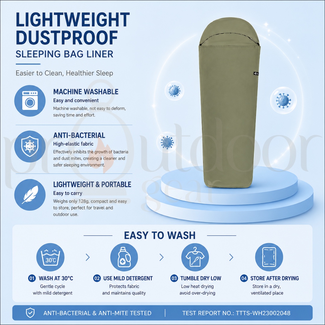 NATUREHIKE CNH22SD016 Thermal Sleeping Bag Liner Inner Lining for Mummy Sleeping Bag Outdoor Camping Hiking Ultralight