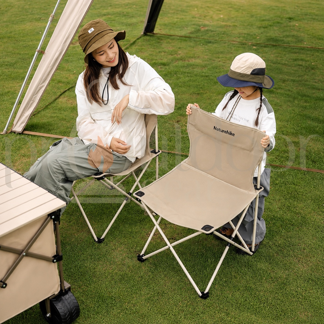 NATUREHIKE SHANZHI T01 Ultralight Portable Folding Camping Stool Outdoor Chair Fishing Chair Folding Seat