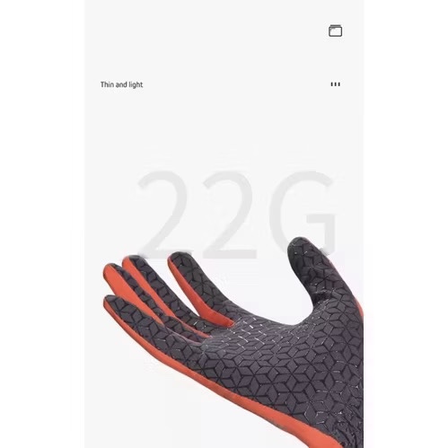 Naturehike Thin Touch Screen Gloves Non Slip Breathable Full Finger Gloves Unisex  Outdoor Sports Running NH21FS035
