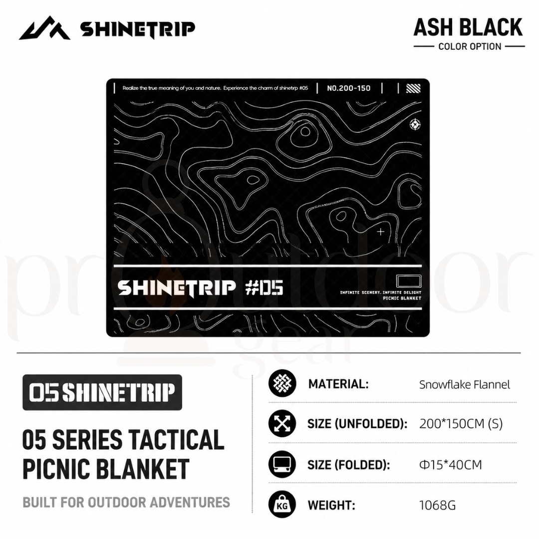 SHINETRIP A536 Outdoor Camping Ultrasonic Picnic Mat Tablecloth Portable Moisture proof Beach Blanket Waterproof Extra Large