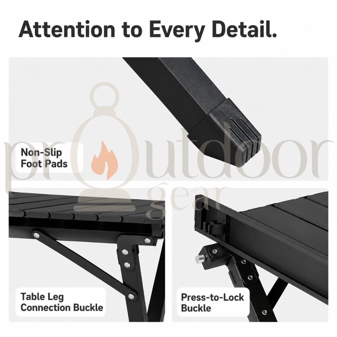 NATUREHIKE CNK2550JJ018 Star Jane T01 Egg Roll Folding Table Portable