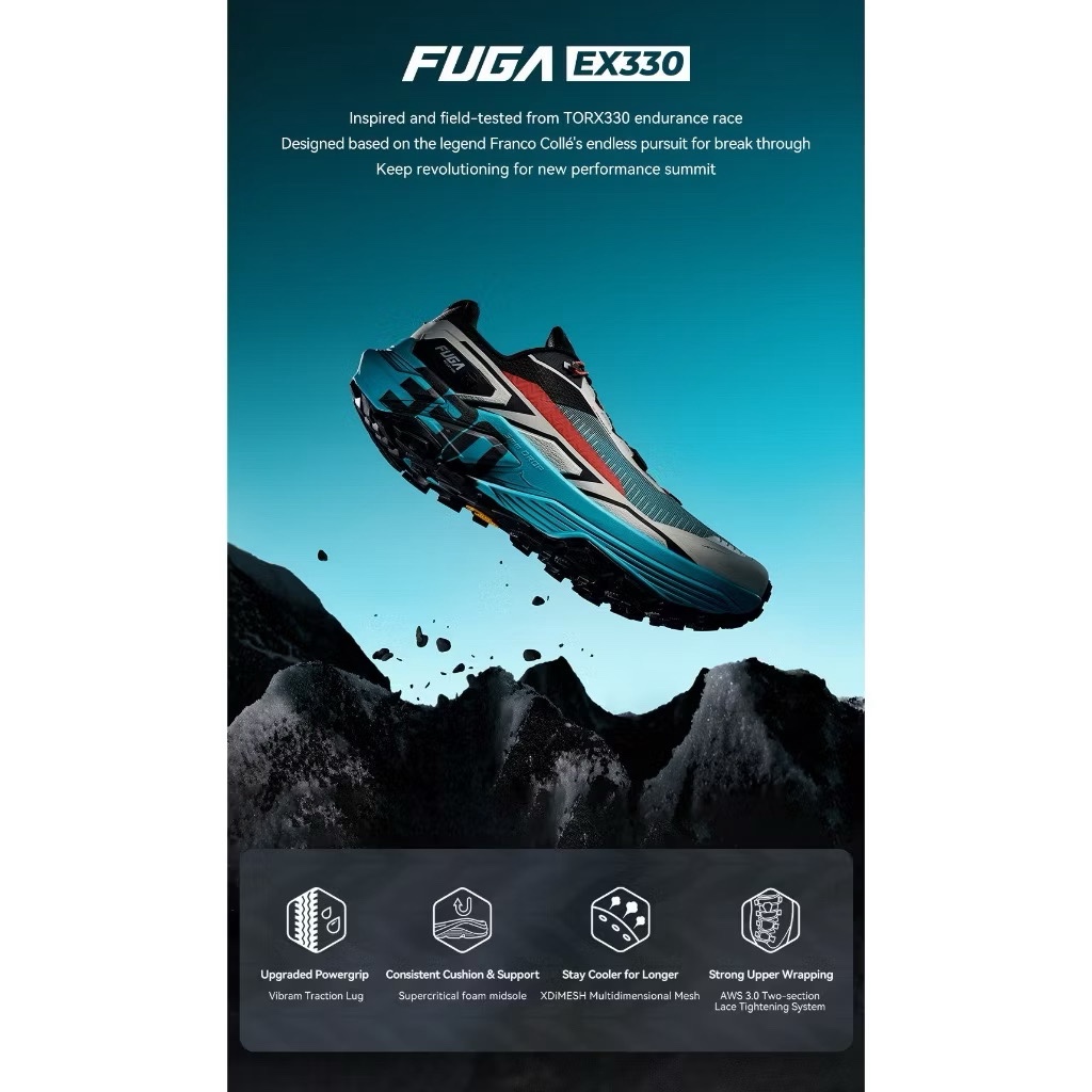 Kailas FUGA EX330 (Women) Trail Running Shoes for Ultra-Endurance Run