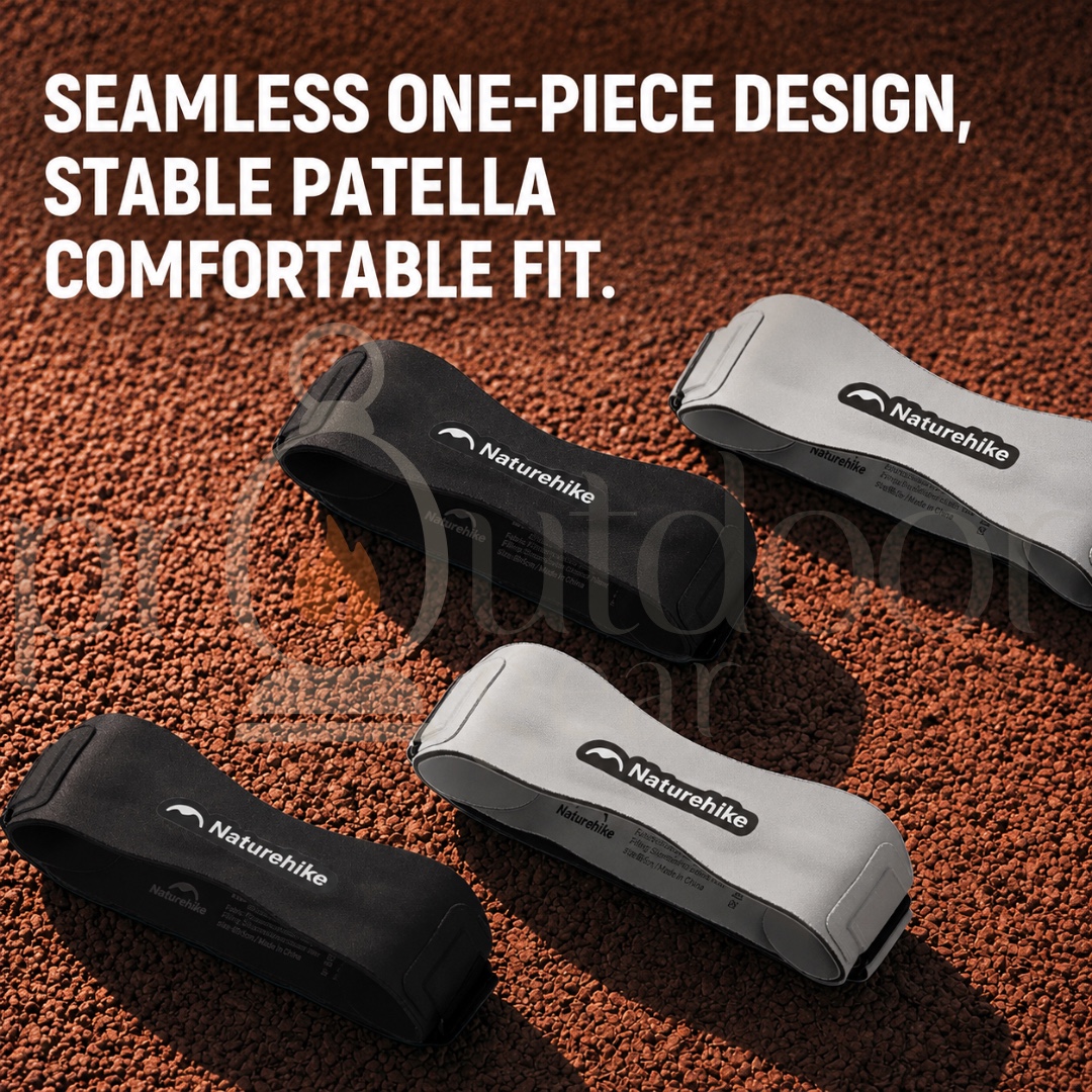 NATUREHIKE CNK2650DS013 Lightweight Sports Patella Knee Strap Running Hiking Cycling Basketball Knee Support