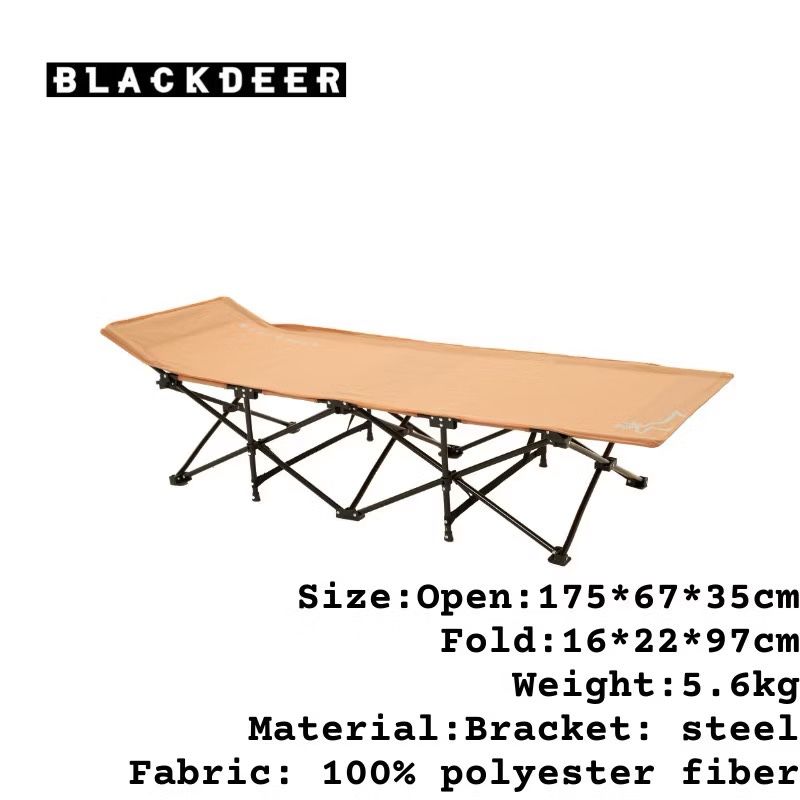 BlackDeer Camping Bed Cot with Bag Sleeping Single Bed Outdoor Folding Bearing Weight 150kg Foldable Portable