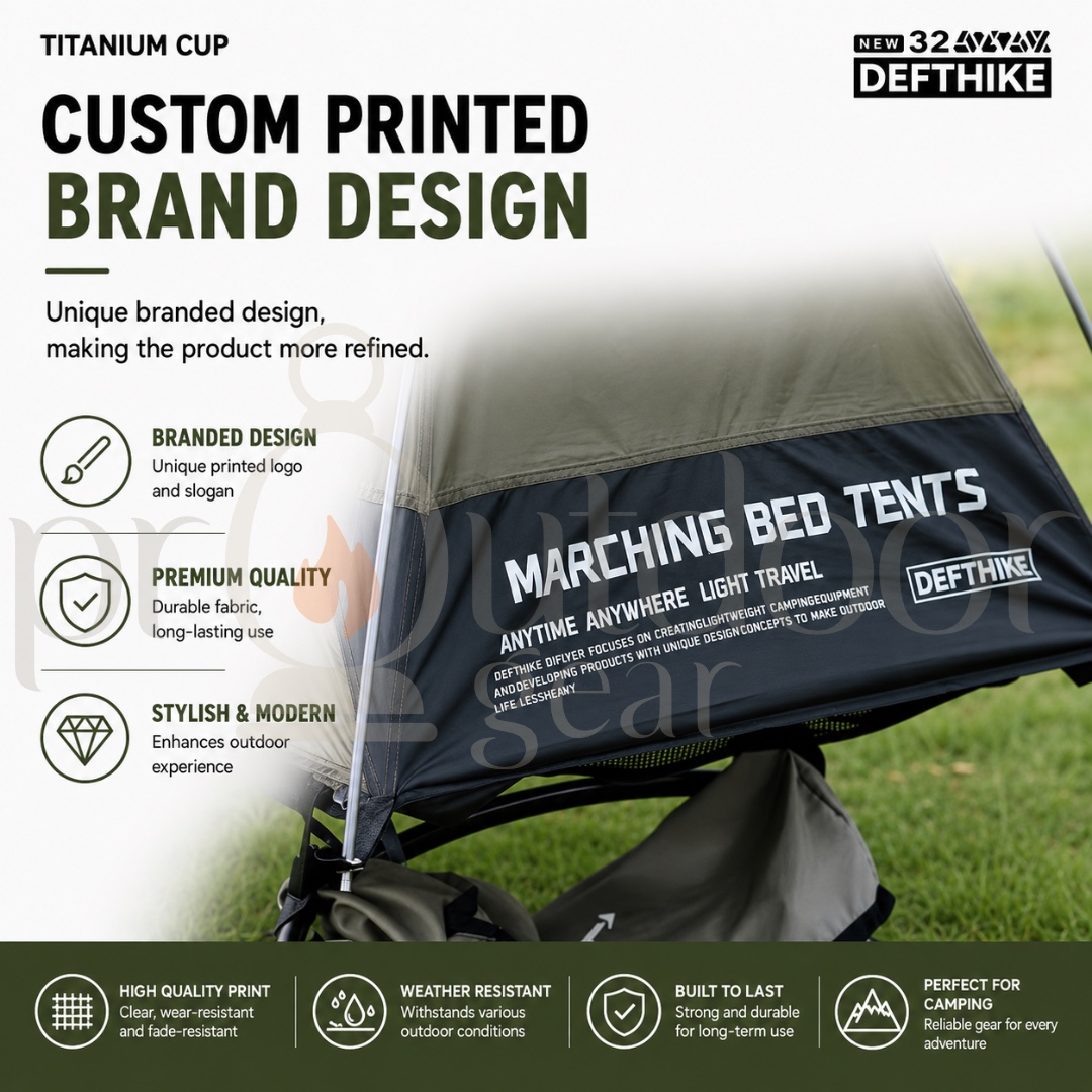DEFTHIKE All In One STANDARD SIZE Military Cot Tent Camping  Waterproof Tent Camping