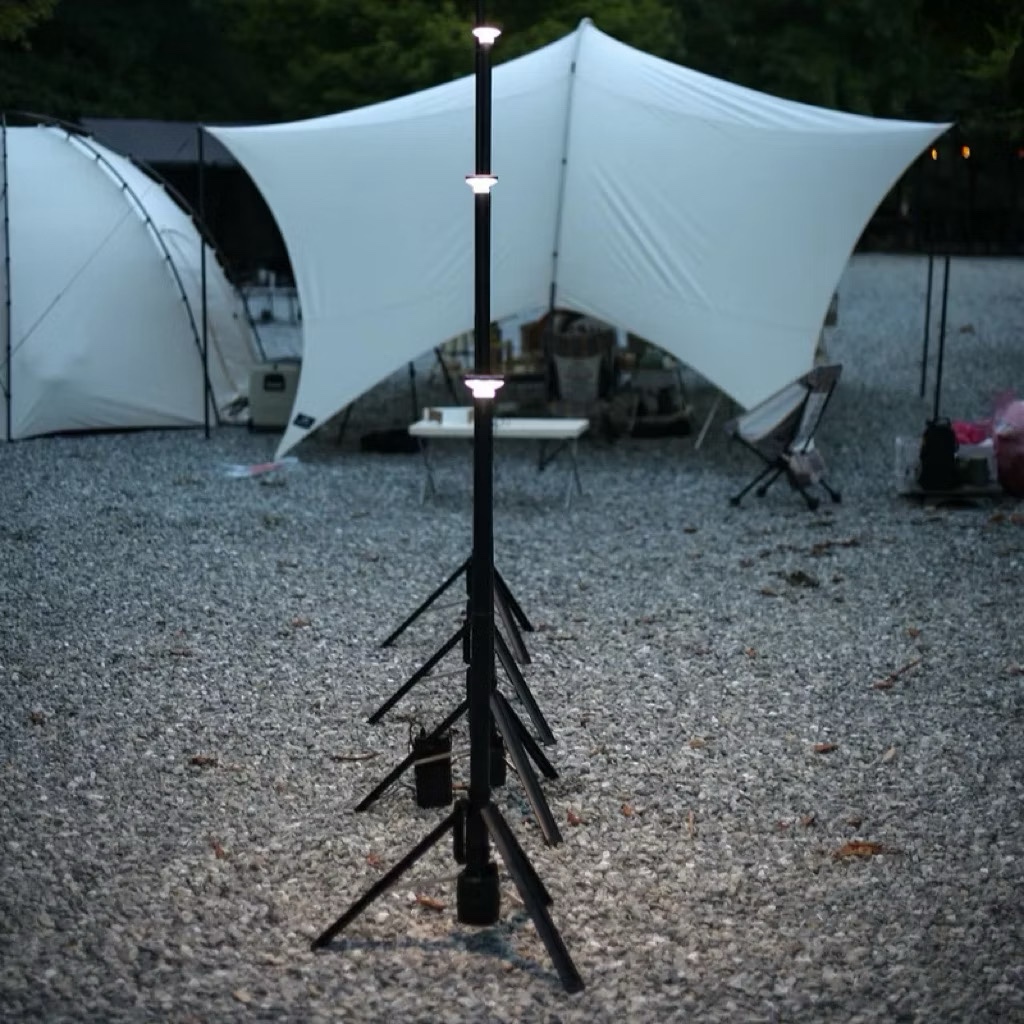 FINEL N7/PLUS Outdoor LED Camping Light Carbon Fiber Rechargeable Waterproof Portable Lamp