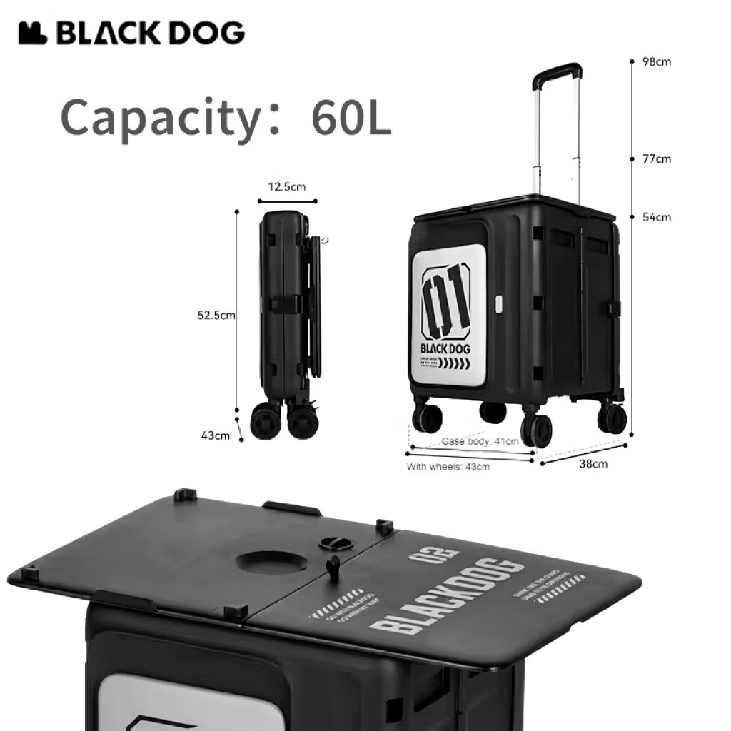Blackdog Xinghui Dual Door Folding Wagon CBD2550JJ072