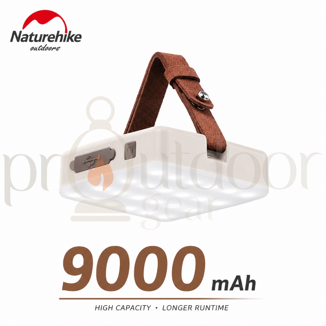Naturehike CNK2300DQ017/NH18Y001-A Moonlight Camping Light 650LM USB Rechargeable Lantern Power Bank Remote Control