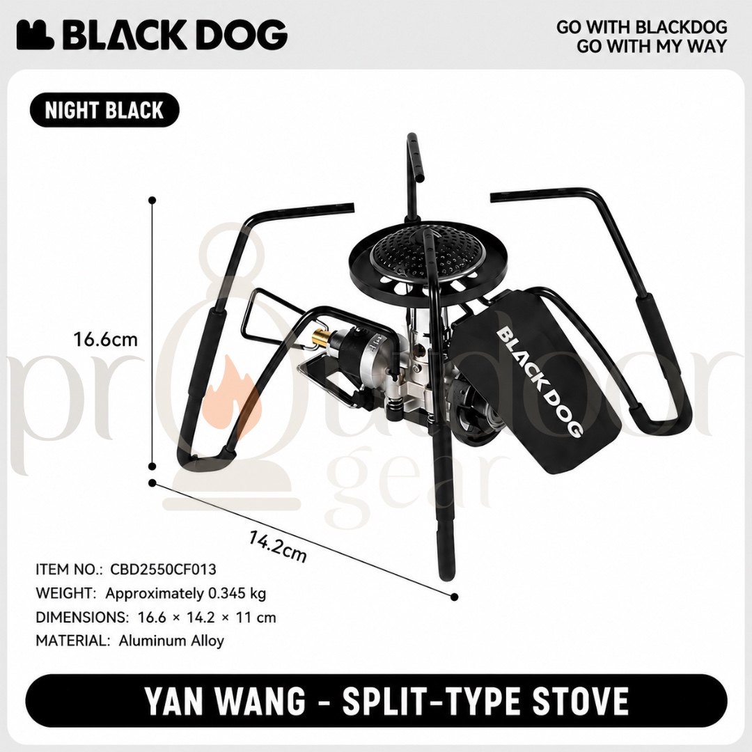 BLACKDOG Baishi Folding Table Camping Table and Chairs Korean IGT Table Aluminum Alloy Outdoor Portable Camping Table