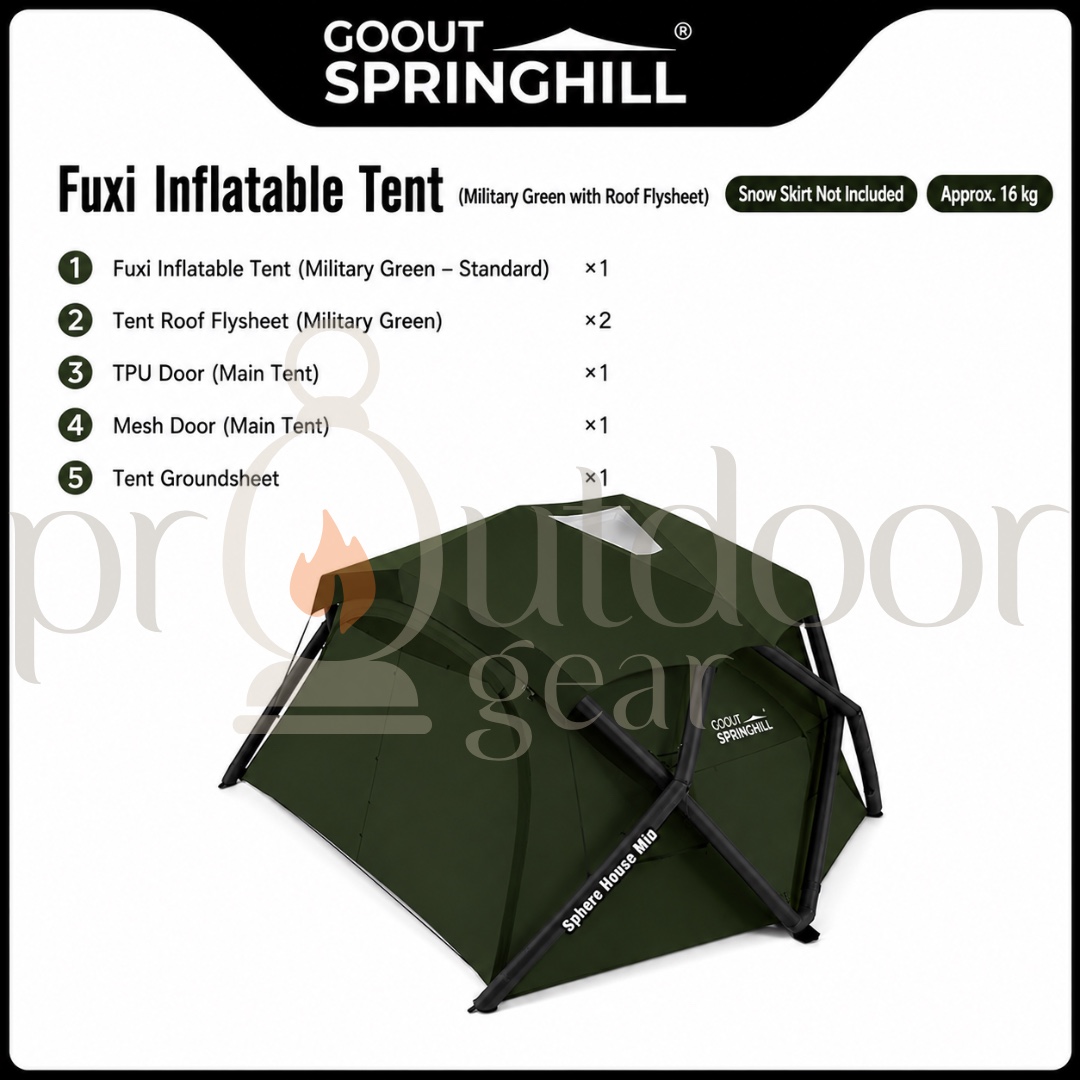 GOOUT SPRINGHILL Sphere Fuxi Inflatable Dome Air Tent