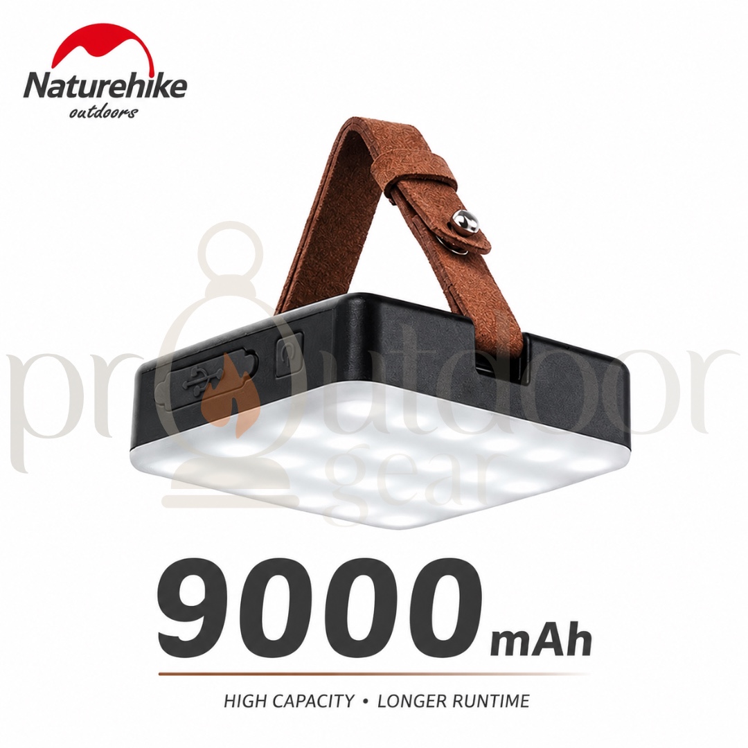 Naturehike CNK2300DQ017/NH18Y001-A Moonlight Camping Light 650LM USB Rechargeable Lantern Power Bank Remote Control