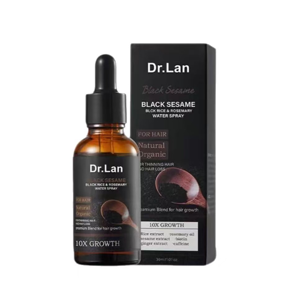 Serum Rambut, Mengandungi Bahan Semulajadi, Diluluskan FDA, Ginseng dan Bijan Hitam Mencegah Rambut Gugur dan Menggalakkan Pertumbuhan Rambut, Penyuburan Dalam, Melegakan Gatal Kulit Kepala, Bahan Organik Semulajadi, Pati Pertumbuhan Rambut