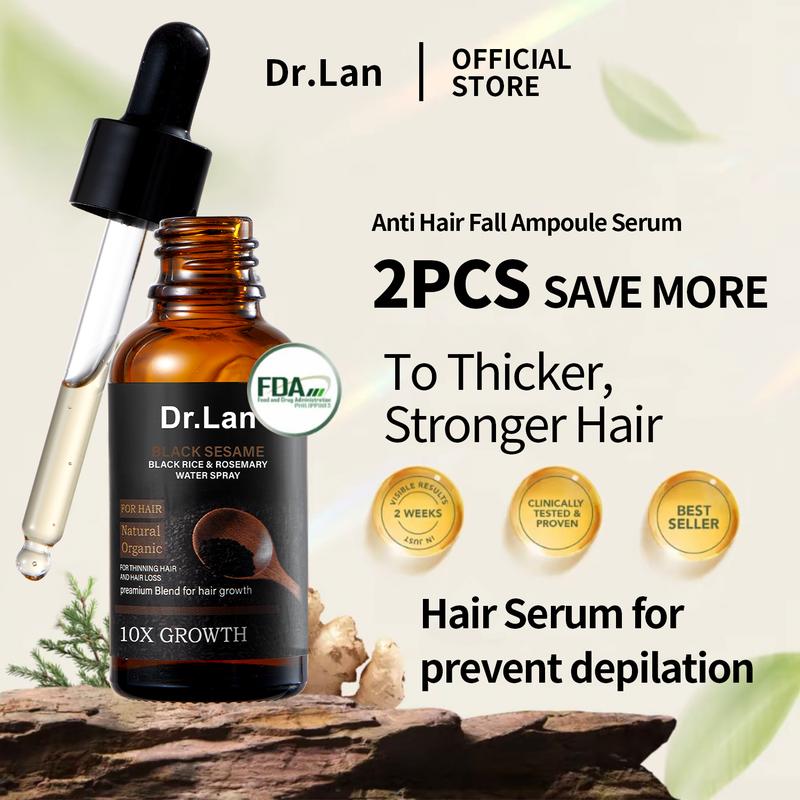 Serum Rambut, Mengandungi Bahan Semulajadi, Diluluskan FDA, Ginseng dan Bijan Hitam Mencegah Rambut Gugur dan Menggalakkan Pertumbuhan Rambut, Penyuburan Dalam, Melegakan Gatal Kulit Kepala, Bahan Organik Semulajadi, Pati Pertumbuhan Rambut