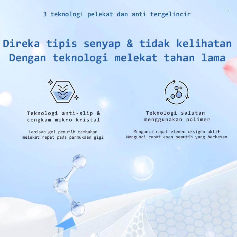 [LYSMILEGO] Jalur Pemutih Gigi Jenama Rasmi Untuk Kegunaan Harian