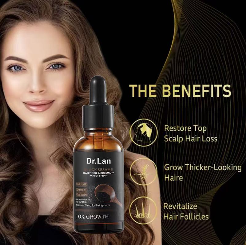 Serum Rambut, Mengandungi Bahan Semulajadi, Diluluskan FDA, Ginseng dan Bijan Hitam Mencegah Rambut Gugur dan Menggalakkan Pertumbuhan Rambut, Penyuburan Dalam, Melegakan Gatal Kulit Kepala, Bahan Organik Semulajadi, Pati Pertumbuhan Rambut