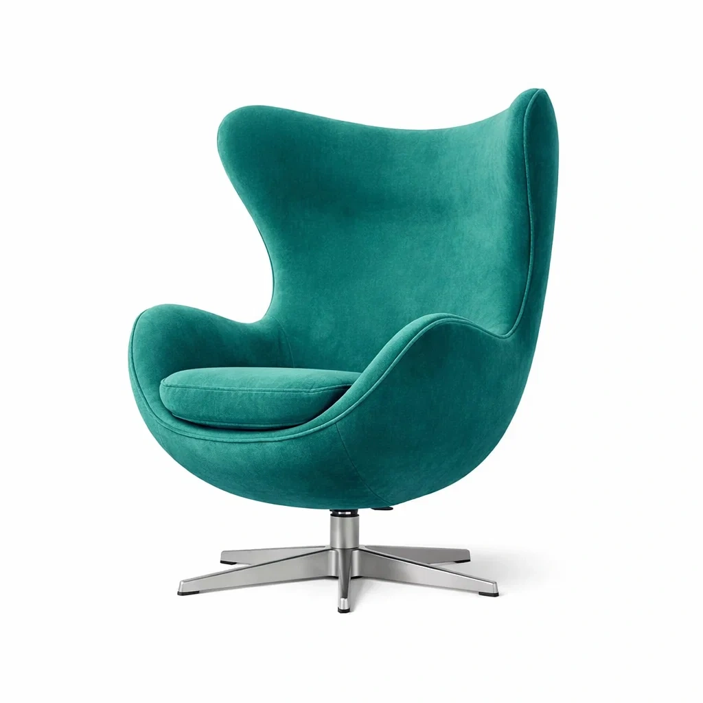 Modern Swivel Lounge Chair C Green-modapave