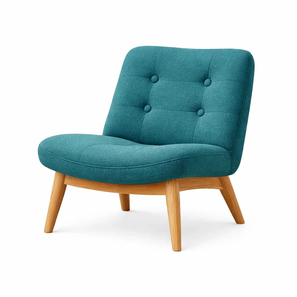 Modern Accent Lounge Chair C Teal-modapave