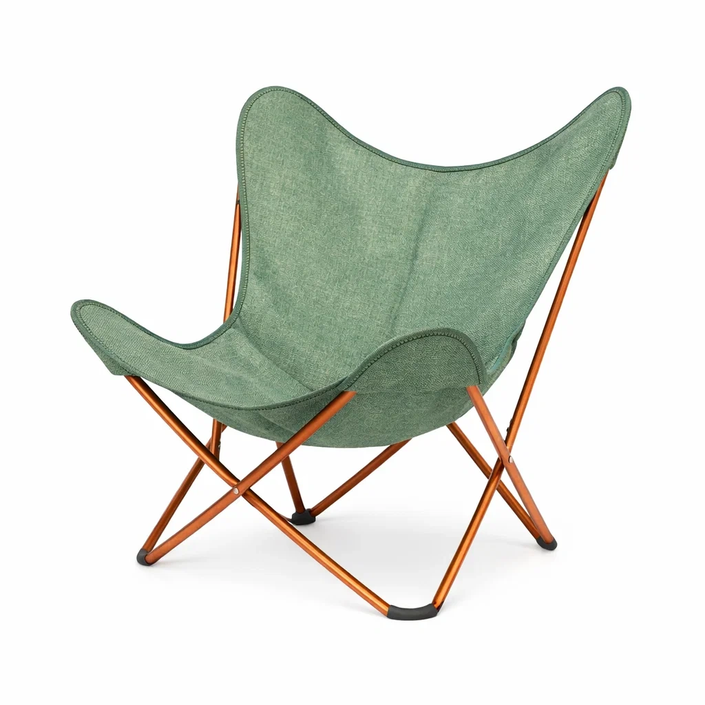 Modern Butterfly Lounge Chair C Sage Green-pinepylon