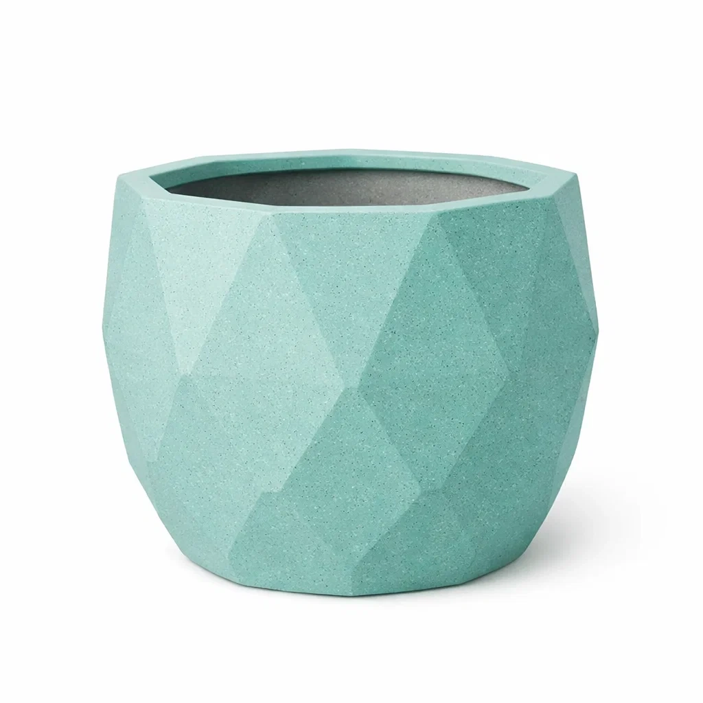 Outdoor Planter Pot C Light Mint Green-roommeld