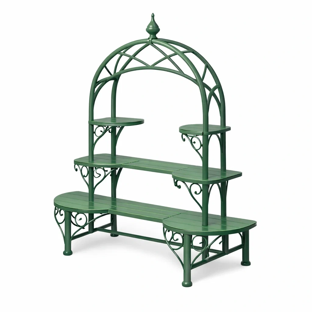 Classic Garden Arch Plant Stand-furnigrit