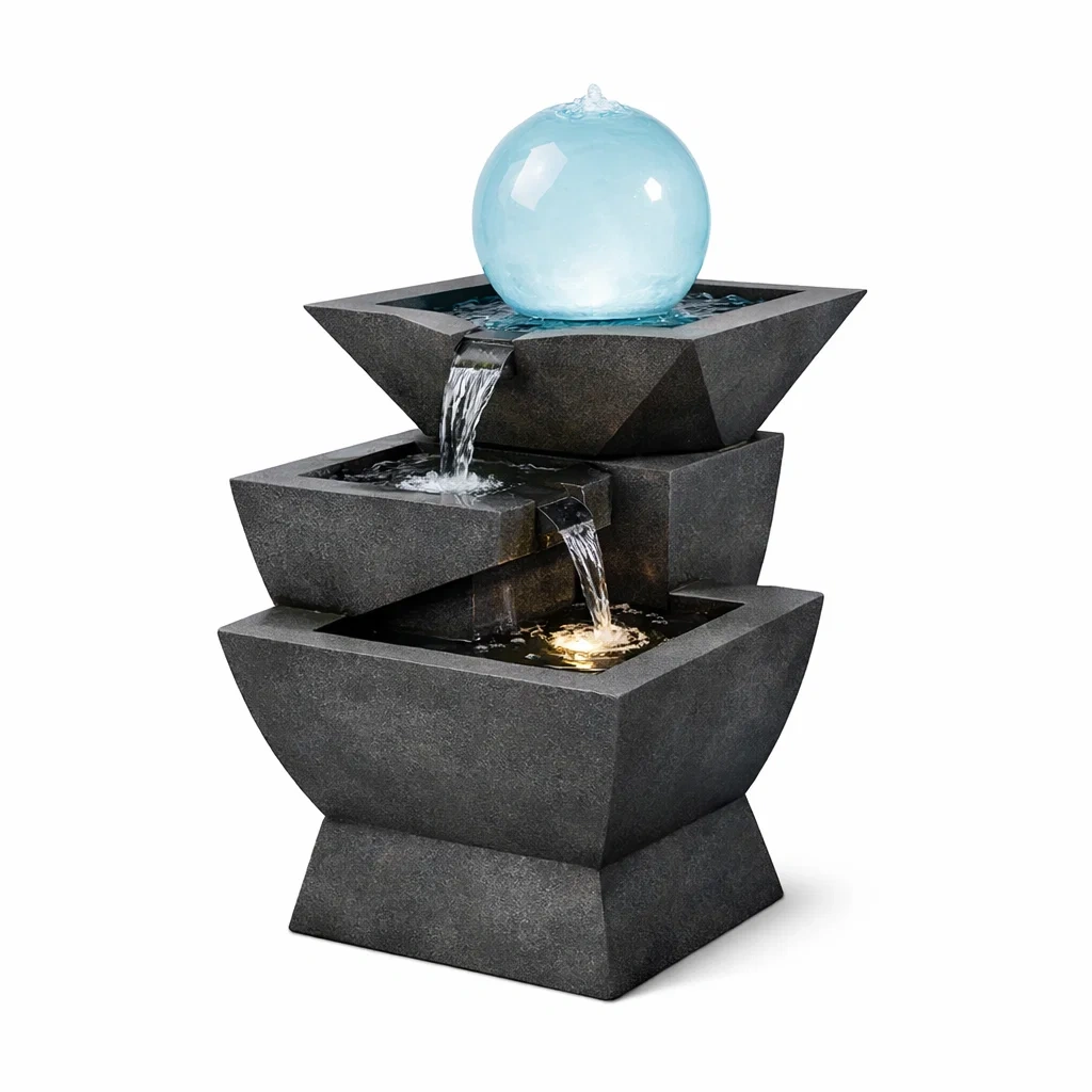 courtyard fountain