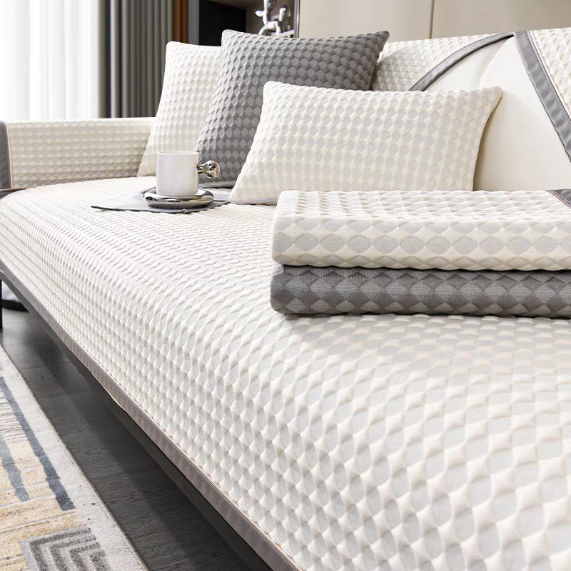 【一觸即涼】涼感冰絲防滑沙發墊