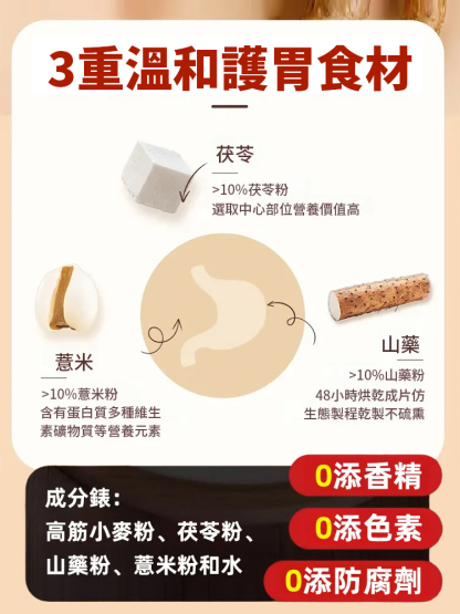 茯苓薏米山藥褲帶面