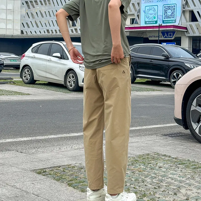 【透氣防水】機能小三角速乾工裝長褲男