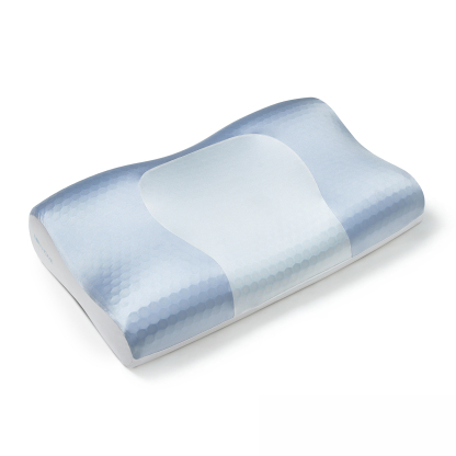眠りの雲メモリーピロー｜３Ｄ人体工学設計 蜂巣通気 天絲クール 抗菌可洗 高密度１.２ＫＧ枕芯 快眠サポート枕
