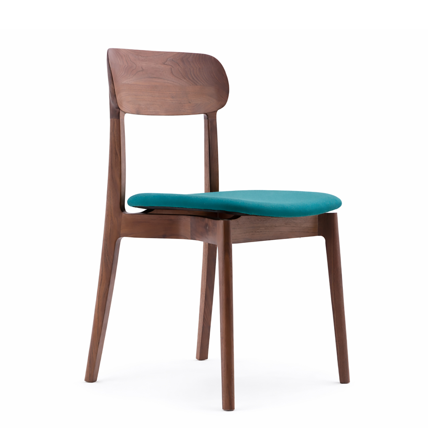 無垢ウォールナット ダイニングチェア｜選べる座面（クッション／木製）｜北欧・和モダン対応