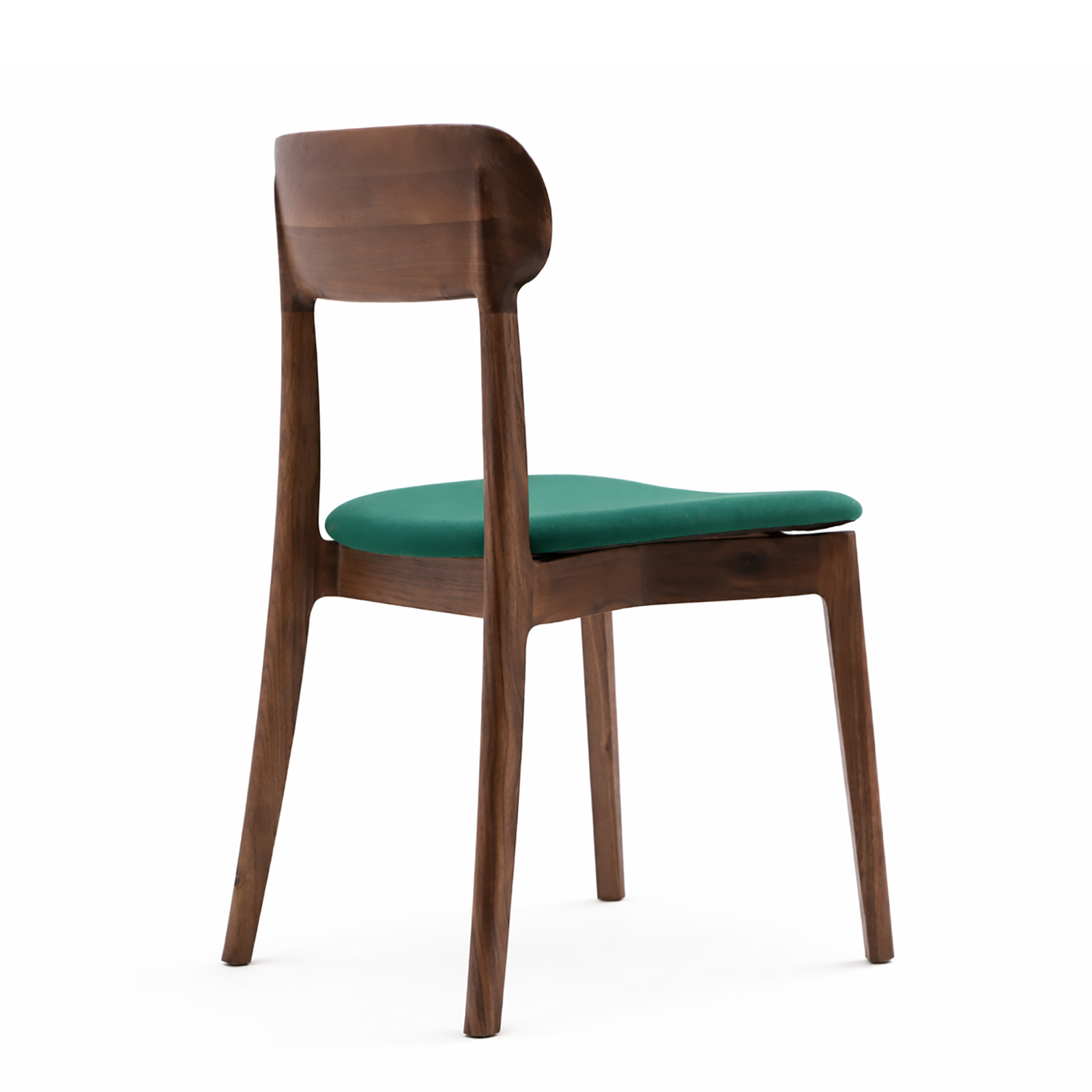 無垢ウォールナット ダイニングチェア｜選べる座面（クッション／木製）｜北欧・和モダン対応