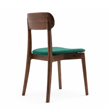 無垢ウォールナット ダイニングチェア｜選べる座面（クッション／木製）｜北欧・和モダン対応