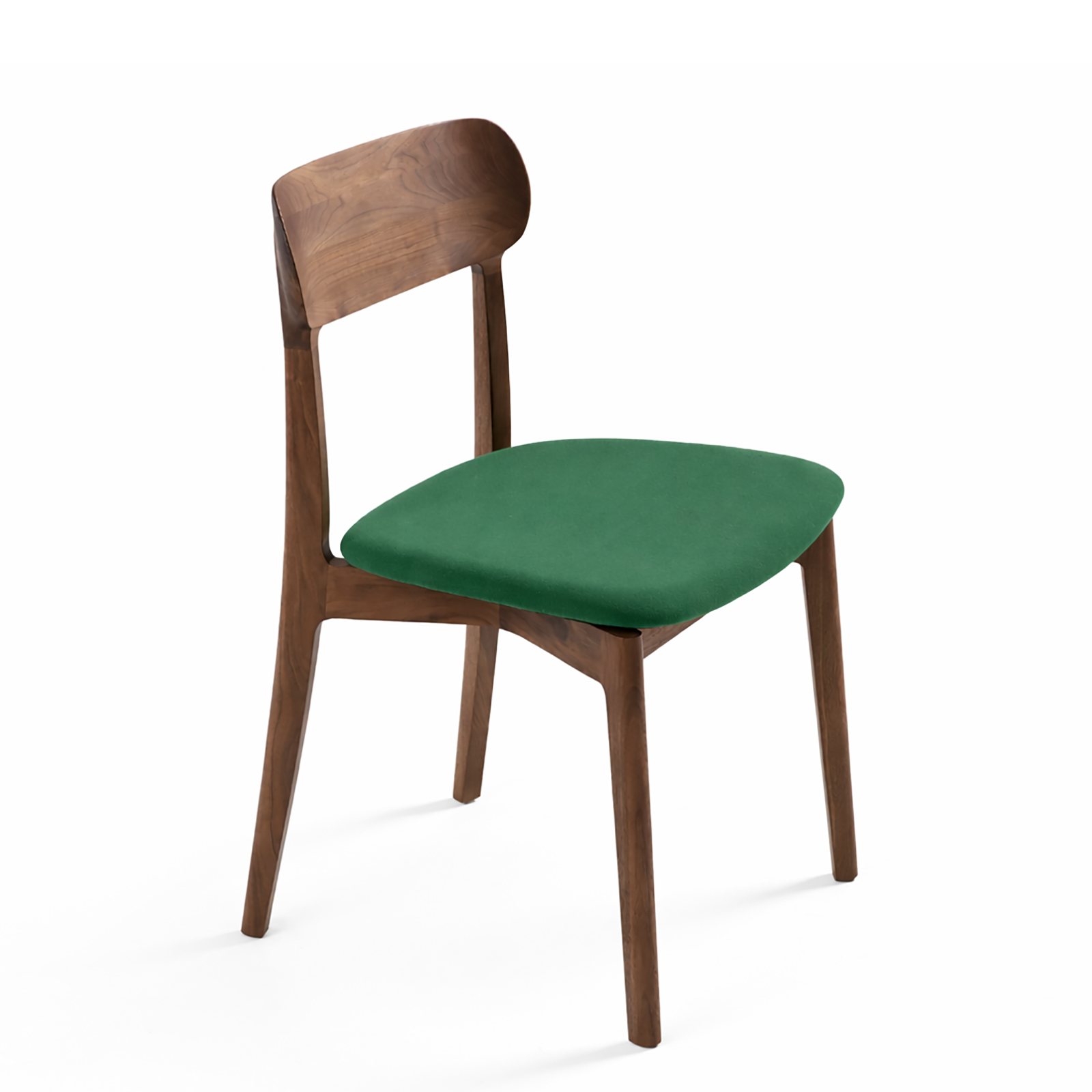 無垢ウォールナット ダイニングチェア｜選べる座面（クッション／木製）｜北欧・和モダン対応