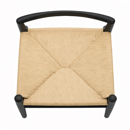 無垢のアッシュ材と手編みの座面が、毎日の暮らしをやさしく支えるチェア