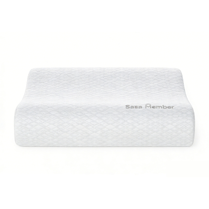 バランスサポート枕 人間工学デザイン 異形カット低反発メモリーフォーム 高冷感カバー 上質な寝心地