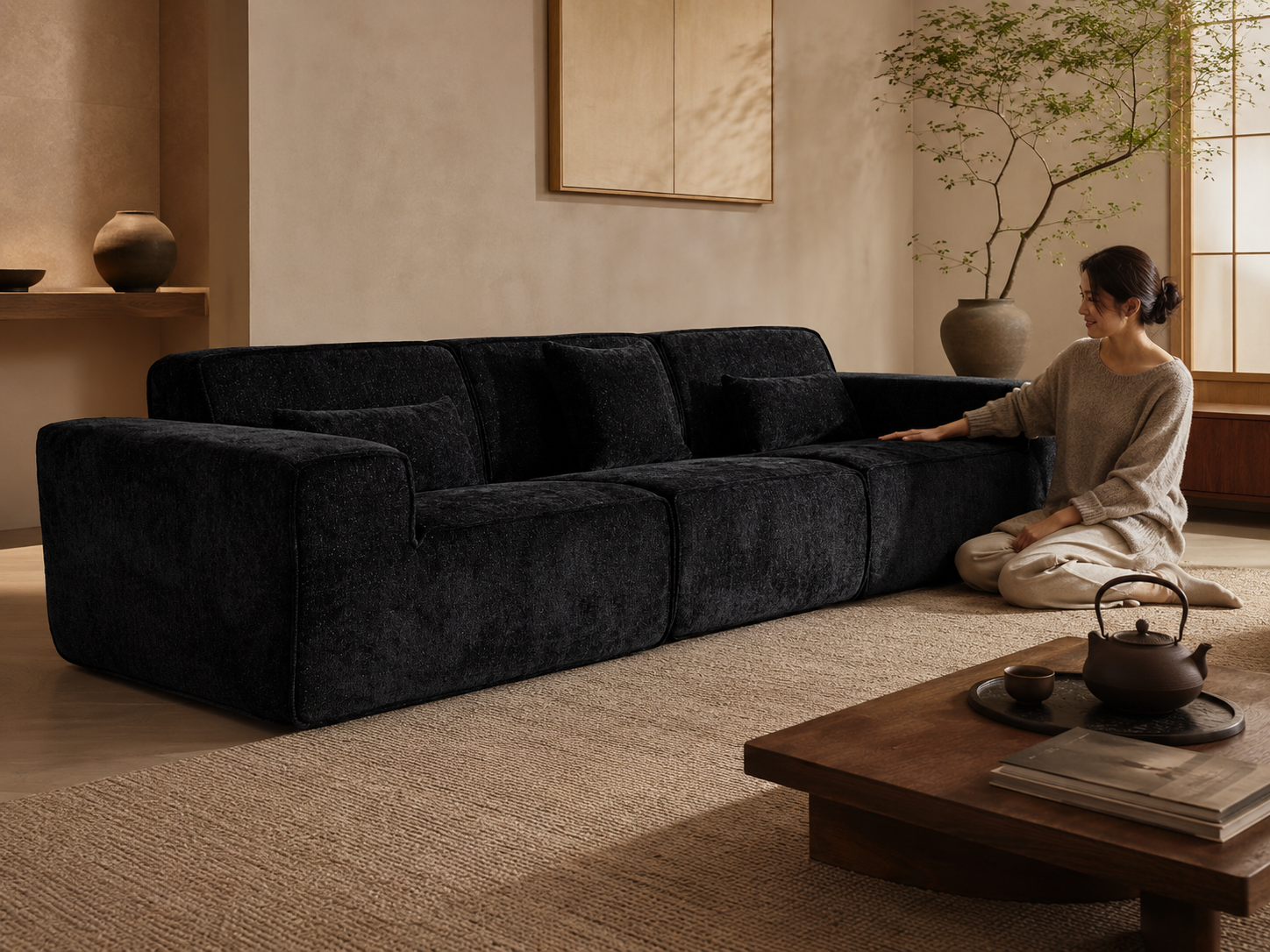 テディボア生地の使用イメージ