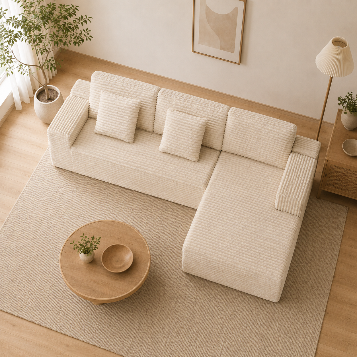 NAGI CORDUROY SOFA｜ナギコーデュロイソファ