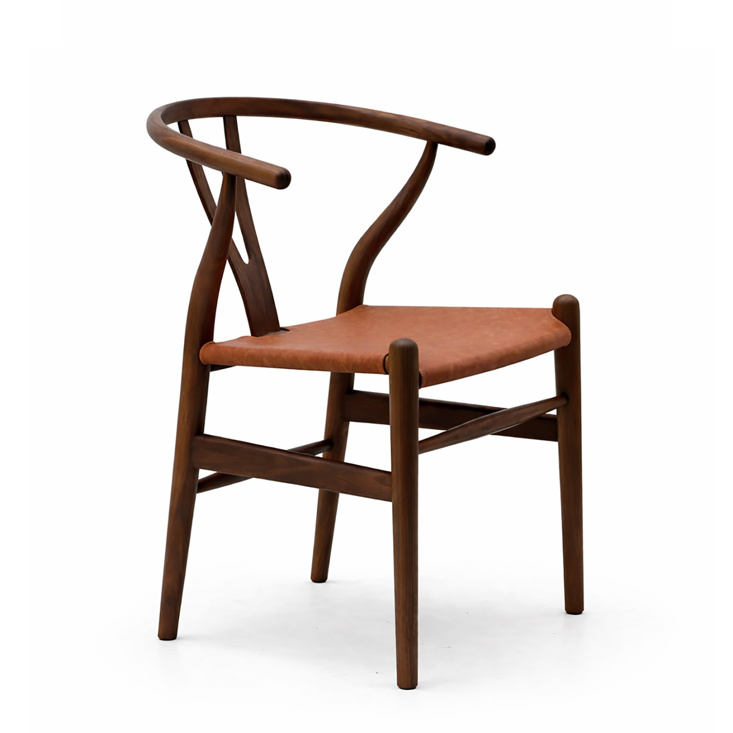 北米産ブラックウォールナット無垢材 アームチェア