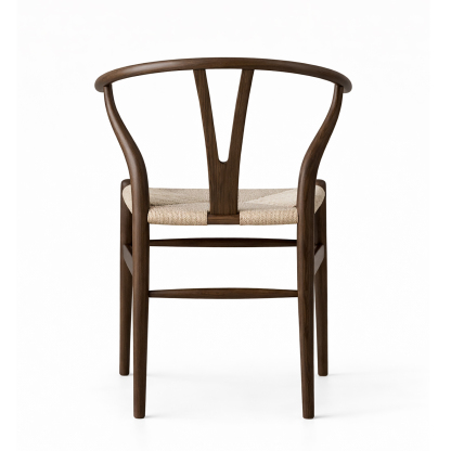 北米産ブラックウォールナット無垢材 アームチェア