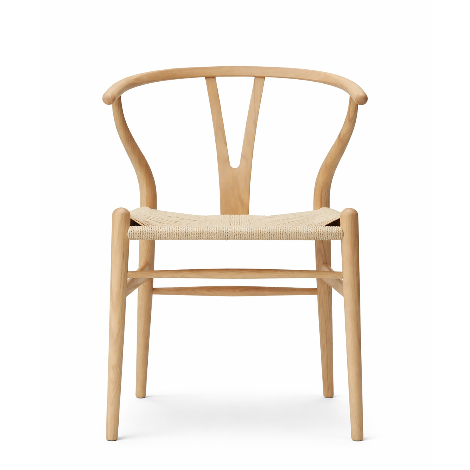 北米産ホワイトアッシュ無垢材 Yバックアームチェア